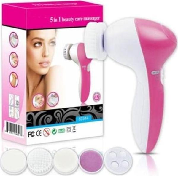 5 iN 1 Pilli Yüz Temizleme,Masaj ve Peeling Fırça seti - Image 1
