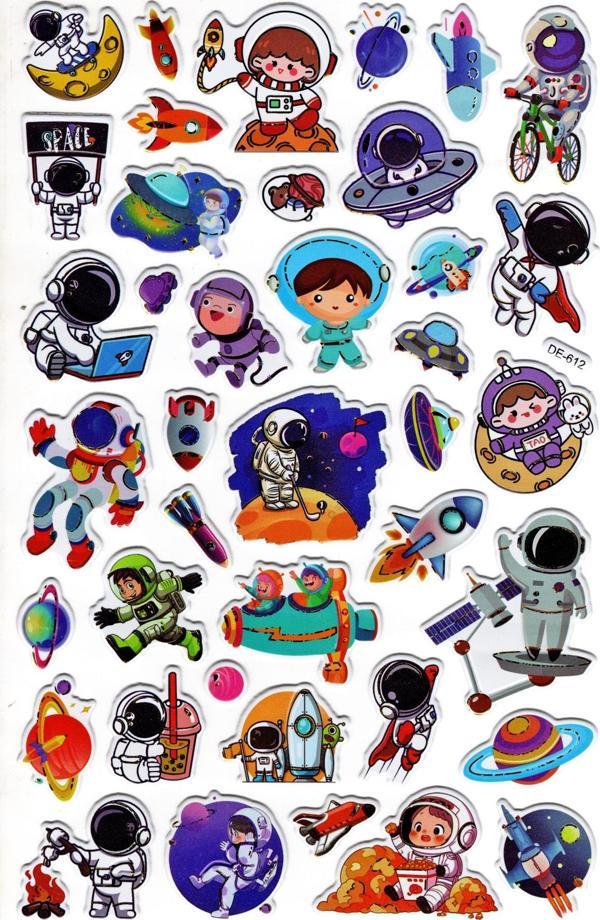 Sticker Kabartmalı Yaldızlı Stiker Çıkartma Etiket (Haa044)-23x12 cm- Araba Uçak Tren - Image 1