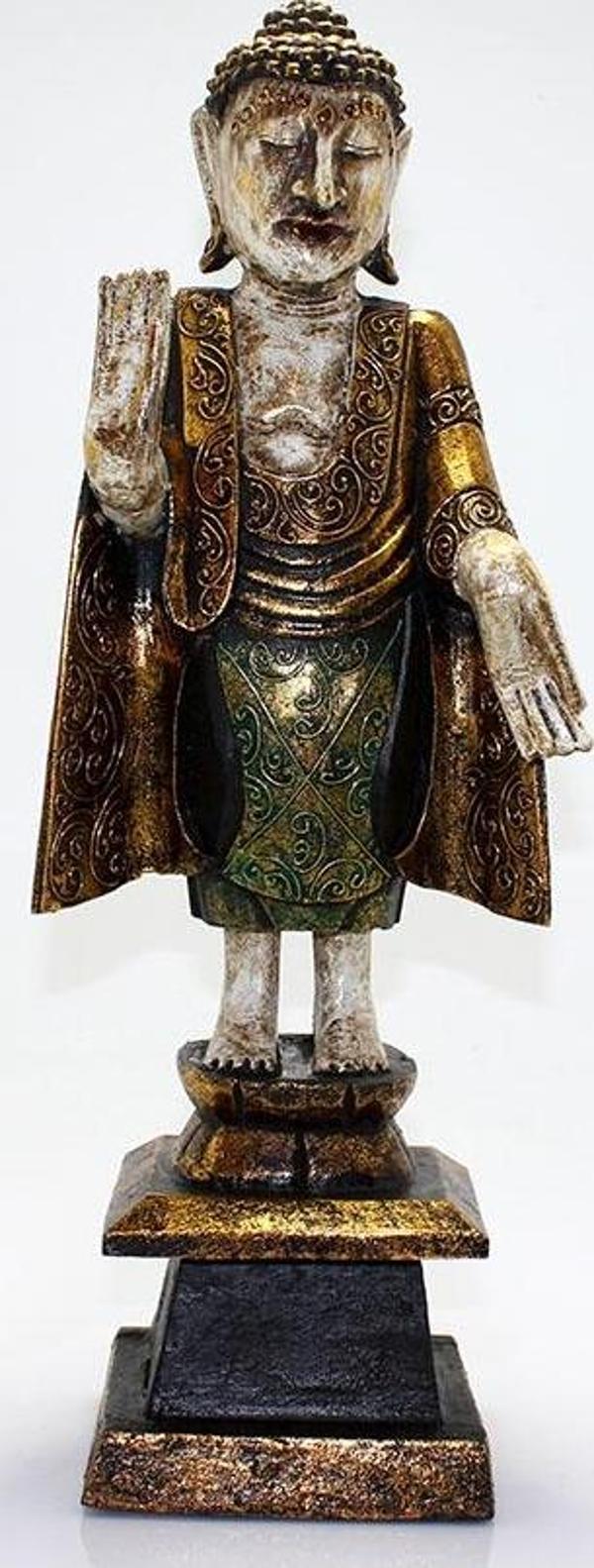 Ahşap Buda Figürü No:3 - Image 1