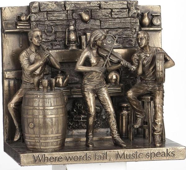 WISE MUZIK BAR 17.5*9.5*15.5 CM Dekoratif Hediyelik Ev Ofis Aksesuarı - Image 1
