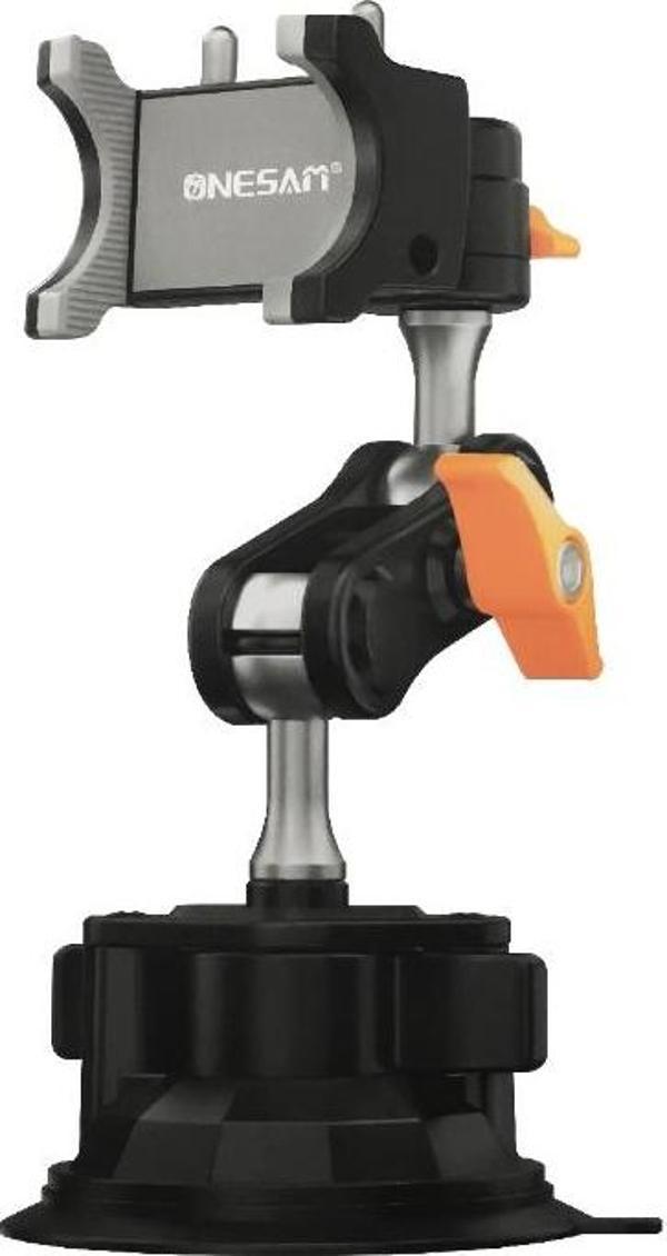 Onesam J03 Araç Içi 360 Ayarlanabilir Cam Ve Torpido Için Vantuzlu Telefon Tutucu - Image 1