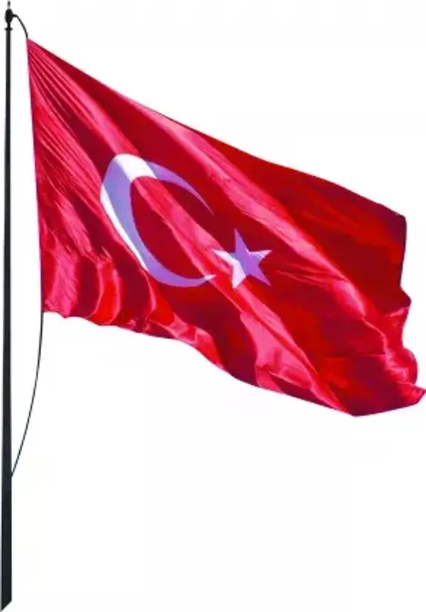 Türk Bayrağı 70x105 cm (Rachel) Gönder Bayrağı  - Image 1