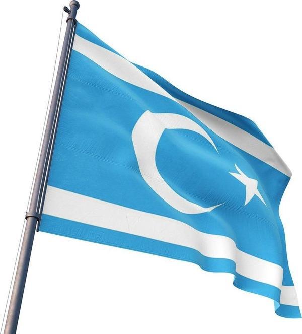 Türkmen Bayrağı (70x105 cm) - Image 1