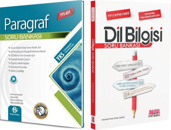 Bilgi Sarmal Paragraf ve AKM Dil Bilgisi Soru Bankası Seti 2 Kitap - Bilgi Sarmal Yayınları - Image 1