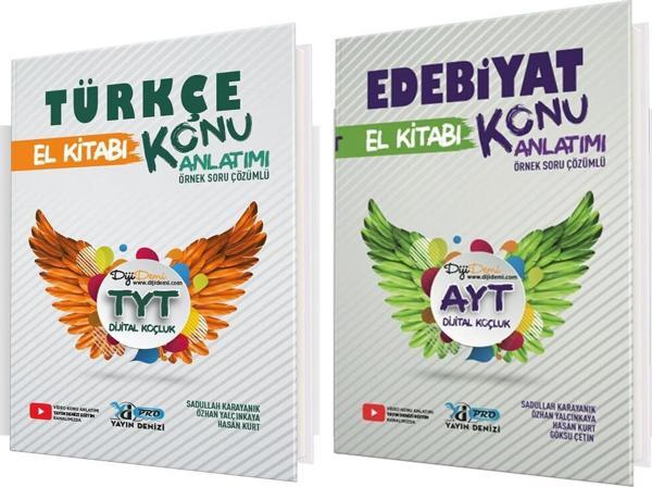 Yayın Denizi TYT Türkçe ve AYT Edebiyat El Kitabı Seti 2 Kitap - Yayın Denizi - Image 1