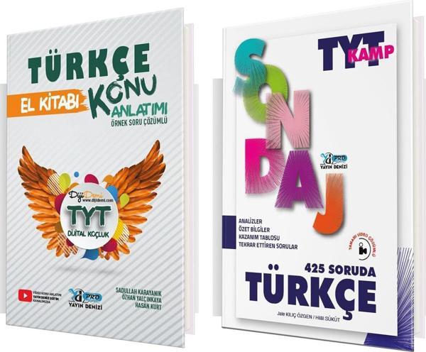 Yayın Denizi TYT Türkçe El Kitabı ve Pro Sondaj Soru Bankası Seti 2 Kitap - Yayın Denizi - Image 1