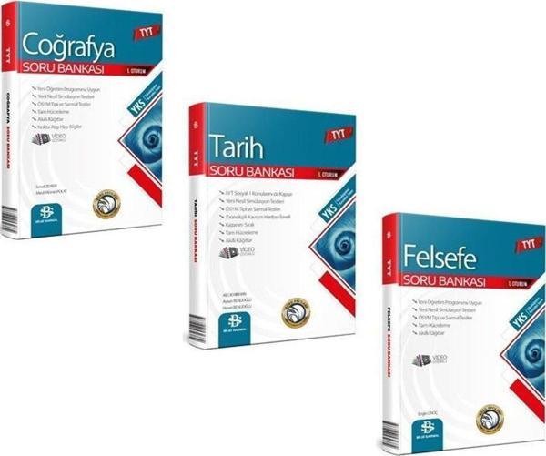 Bilgi Sarmal TYT Tarih Coğrafya ve Felsefe Soru Bankası Seti 3 Kitap - Bilgi Sarmal Yayınları - Image 1