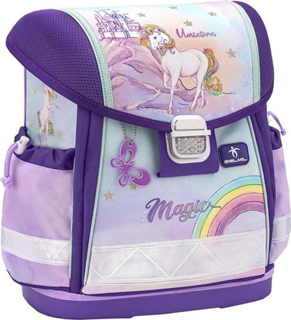 Belmil Rainbow Unicorn Magic Ortopedik Okul Çantası 403-13/AG - Image 1