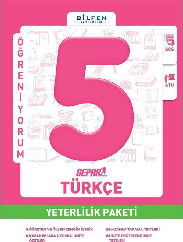 Bilfen Yayınları 5.Sınıf Türkçe Depar Yeterlilik Paketi - Bilfen Yayınları - Image 1