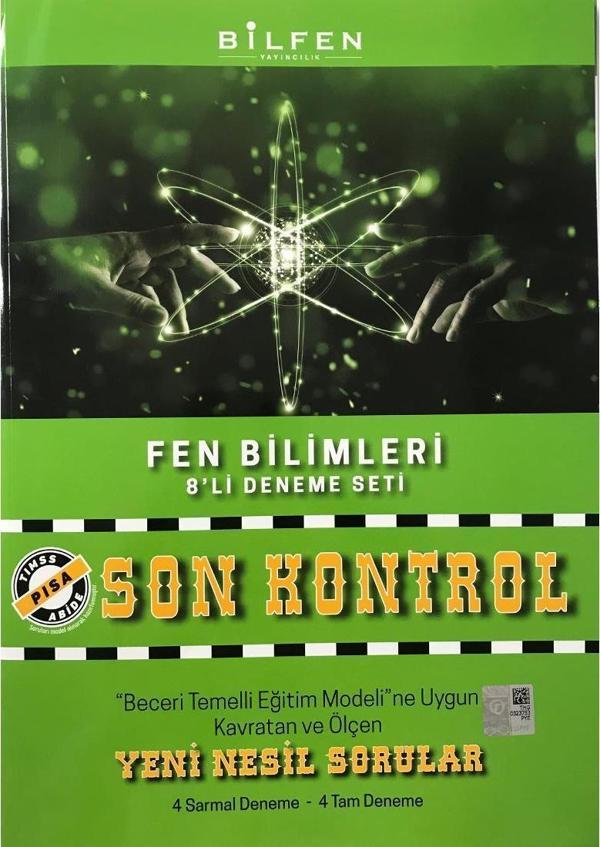 Bilfen Yayınları 8. Sınıf Fen Bilimleri Son Kontrol 8'li Deneme Seti - Bilfen Yayınları - Image 1
