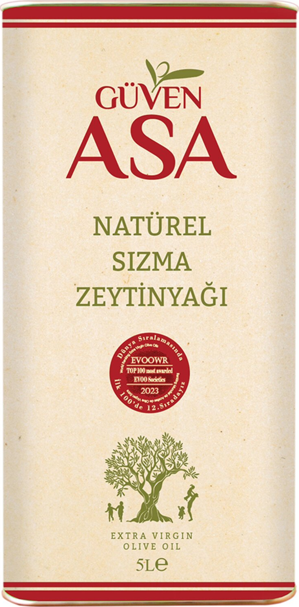 Güven Asa Natürel Sızma Zeytinyağı 5 Lt Teneke - Image 1