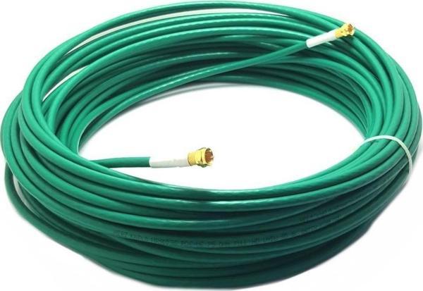 Herz 30Metre Yeşil RG6U6 Uydu Anten Kablosu FULL HD 4K - Image 1