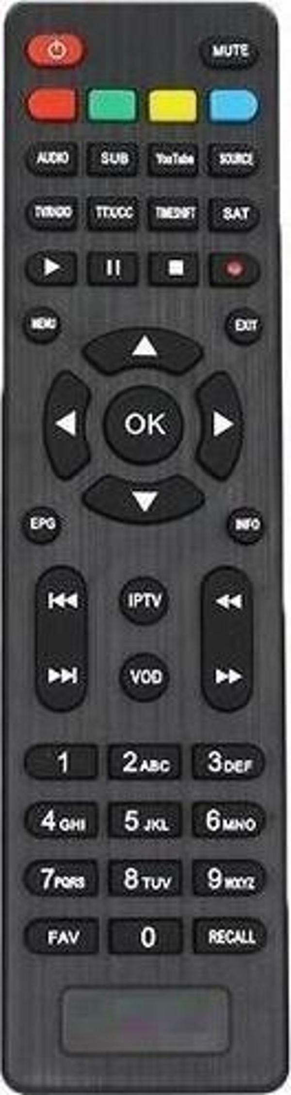 Rose Rosy Mini Hd Uydu Kumandası- Beyaz - Image 1