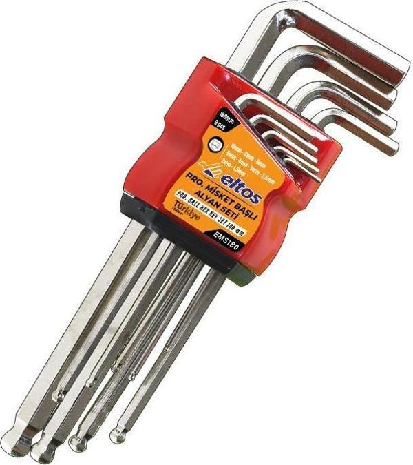 JAWS PROFESYONEL MİSKET ALYAN SETİ 180 mm 9 PCS - Image 1