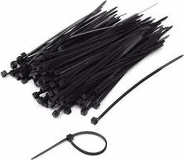 MADE KABLO BAĞI 4.8x450 SİYAH 100 ADET - Image 1