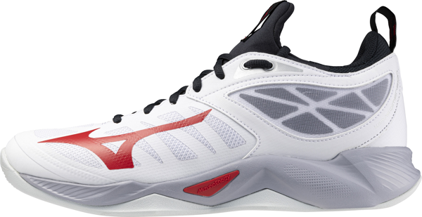 Wave Dimension Unisex Voleybol Ayakkabısı Beyaz / Gri - Image 1
