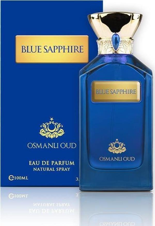 Osmanlı Oud 4082 Blue Sapphire Edp 100 ML Odunsu Oryantal Kadın Erkek Parfümü  - Image 1