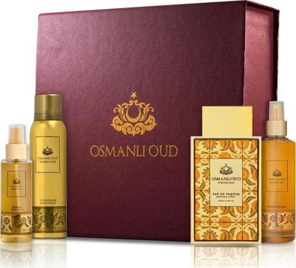 OSMANLI OUD 9851 85 ML GOLDEN LEAF 4'lü Parfüm Seti  - Image 1