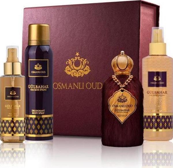 Osmanlı Oud 9882 GÜLBAHAR 4' lü EDP Parfüm Seti 8681124698827 - Image 1