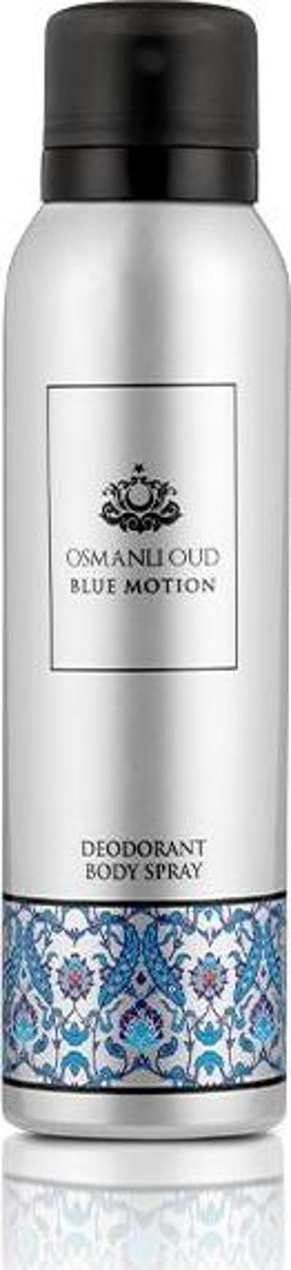 Osmanlı Oud BLUE  MOTİON 150 ML 4907 Kadın-Erkek Deodorant 8681124649072 - Image 1