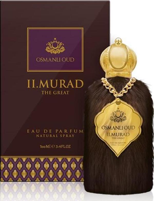 Osmanlı Oud Sultans II. MURAT The Great Edp 100 ML 4016 Erkek Parfümü 8681124640161 - Image 1