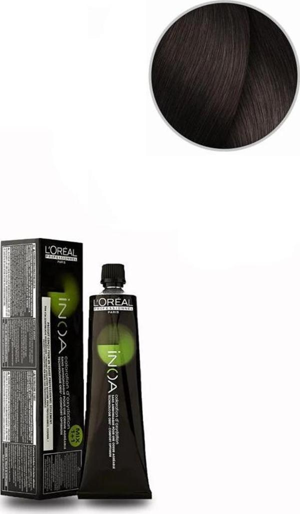 Loreal Professionnel Inoa 5.8 Açık Kestane Mocha 60 gr Saç Boyası - Image 1