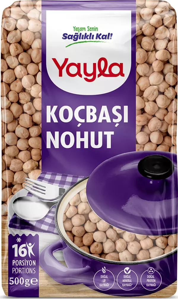 Yayla Koç Başı Nohut 500 gr - Image 1