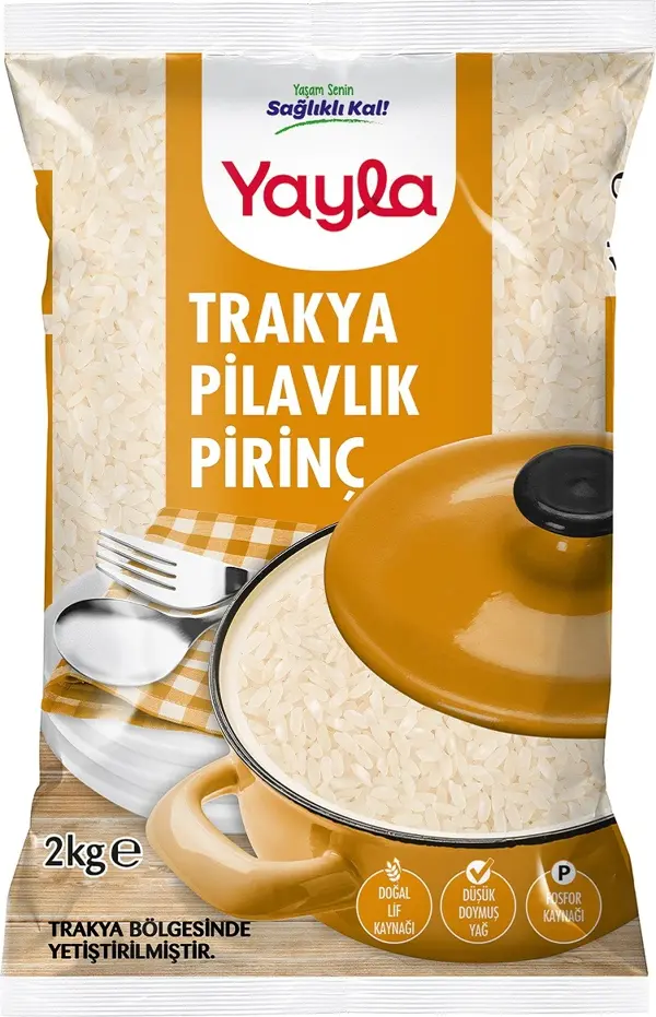 Yayla Trakya Pirinç 2 kg - Image 1