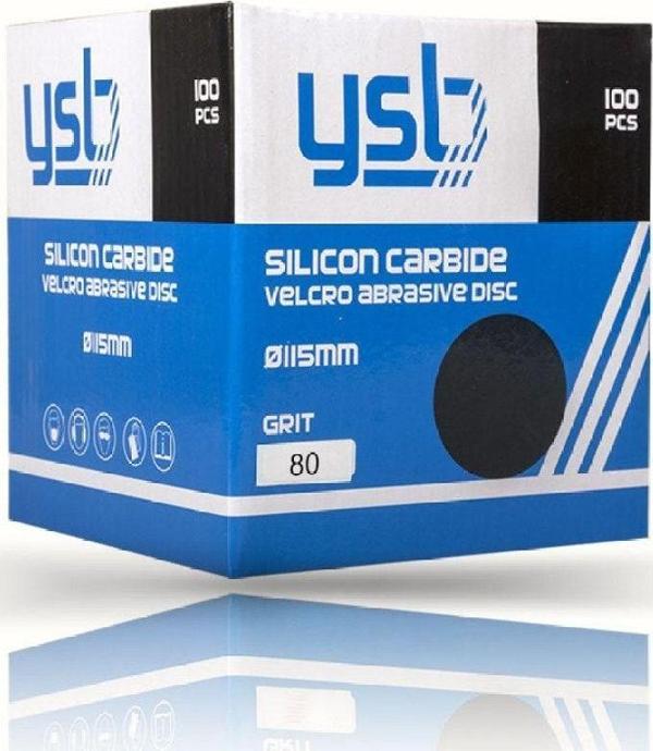 YSB 115 Mm Mermer-Granit-Demir 80 Kum Cırt Zımpara (100 Adet) - Image 1