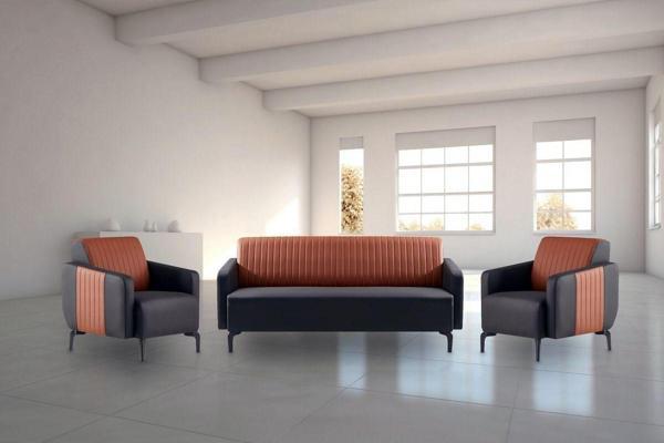 Ofiscombin Ofis Büro Koltuk Koltuğu Kanepe Oturma Takımı Ofis Grupları 3+1+1 - Image 1