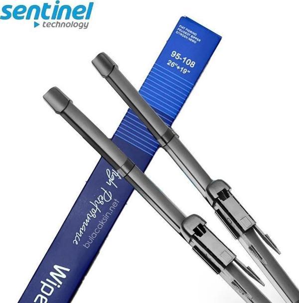 Sentinel Muz Silecek Takımı Nissan Qashqai 2007-2013 ile uyumlu - Image 1