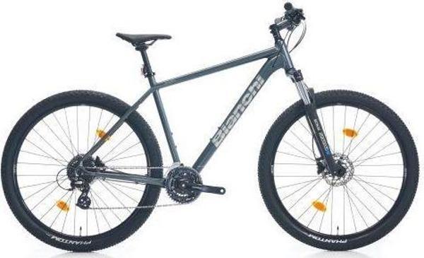 ALU MAGMA 29.1 ALTUS 480H 3X8SP HYDRAULIC DISC /PE DARK GREY GLOSS / SILVER GLOSS - Image 1