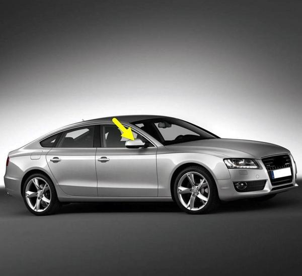 Audi A5 Sportback 2008-2011 Sağ Dış Dikiz Ayna Kapağı 8F0857528 - Image 1