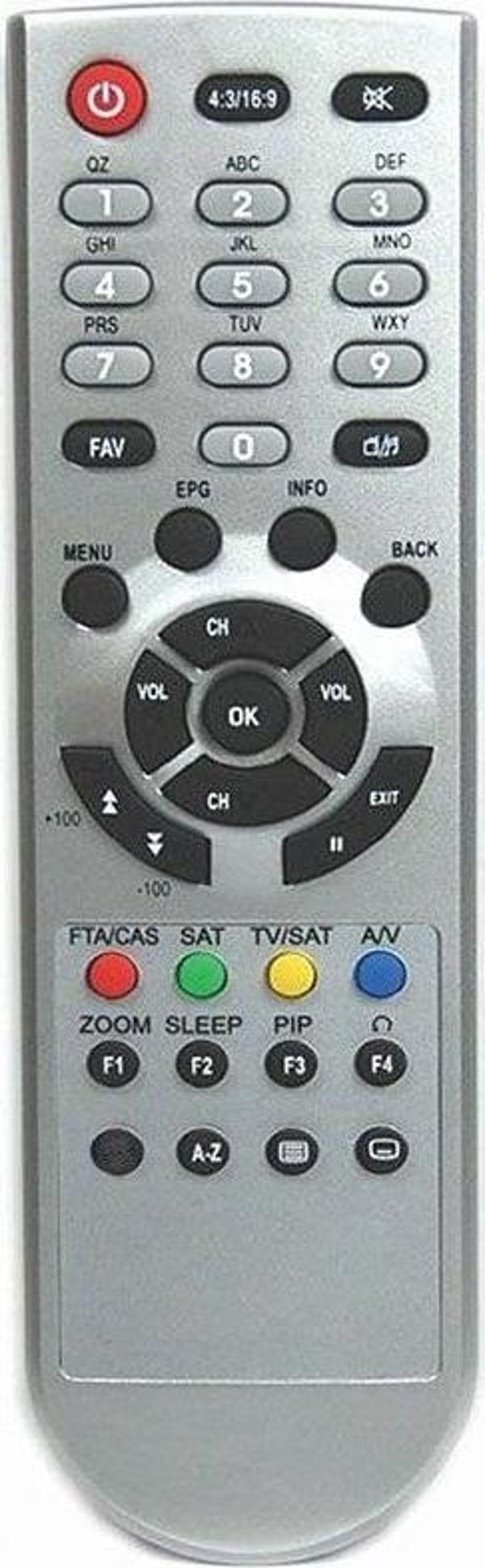 Arçelik Beko AS-620 D FTA Uydu Alıcı Kumandası - Image 1