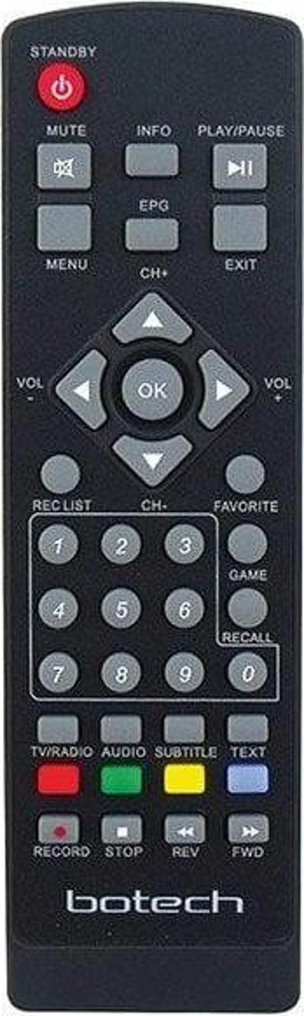Botech BC-7200 Uydu Alıcı Kumandası - Image 1