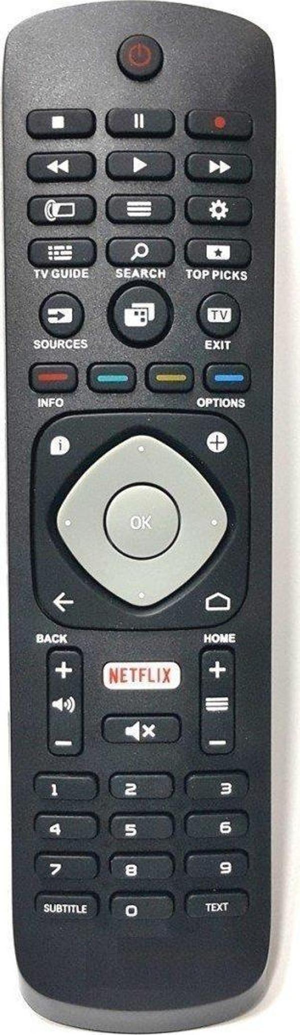 PHILIPS 3D Smart LED TV Kumanda RM-L1285 NetFlix Tuşlu - Image 1