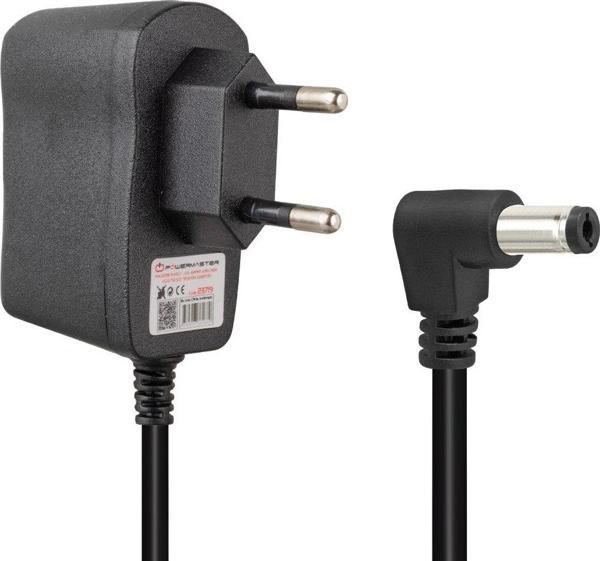Powermaster PM-23719 9 Volt - 0.5 Amper 5.5*2.5 Mm L Uçlu Panasonic Telsiz Telefon Adaptör - Image 1