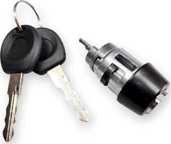 VW Caddy 1996-2003 Kontak Anahtarı Şifre Kilit Silindiri 357905855B - Image 1