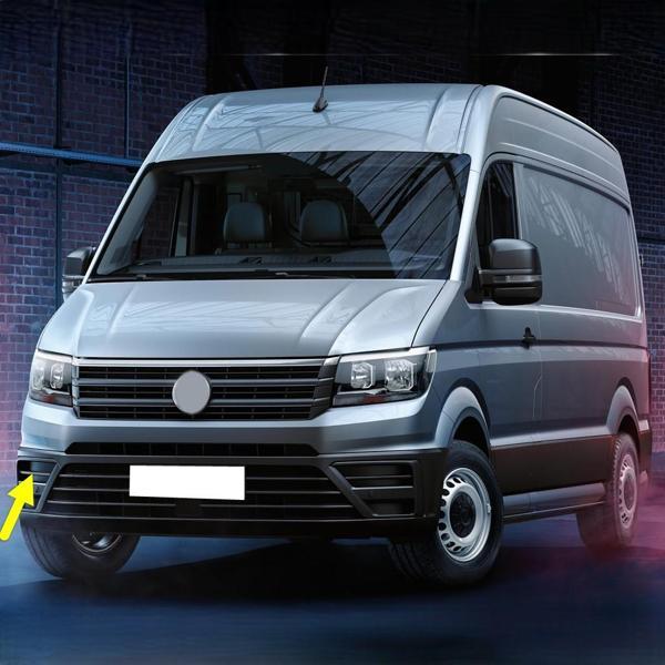 VW Crafter 2017-2025 Sağ Sis Farı Üstü Izgara Kapak 7C0807246 - Image 1