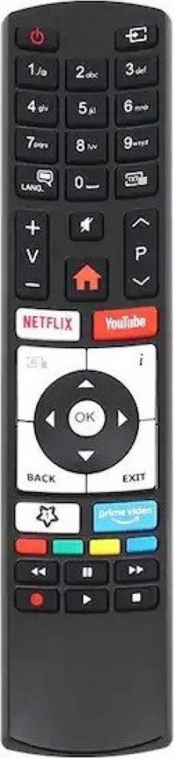 SX0362 VESTEL NETFLIX-YOUTUBE -PRİME VİDEO TUŞLU - Image 1