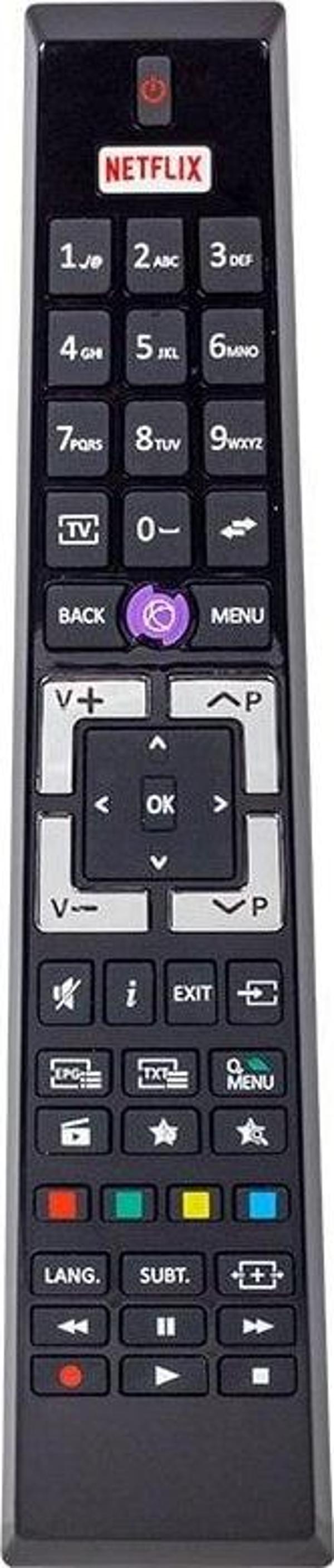 Vestel-Regal-Seg Netflix Tuşlu Lcd-Led Tv Kumanda - Image 1