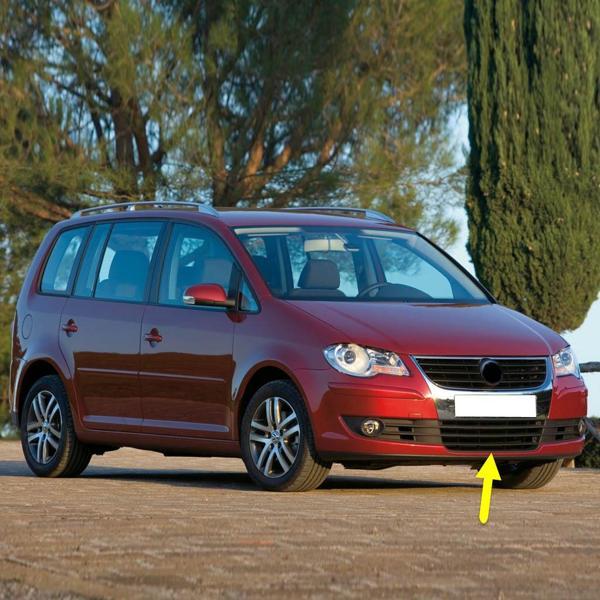 VW Touran 2007-2010 Ön Tampon Alt Orta Izgara 1T0853677 - Image 1