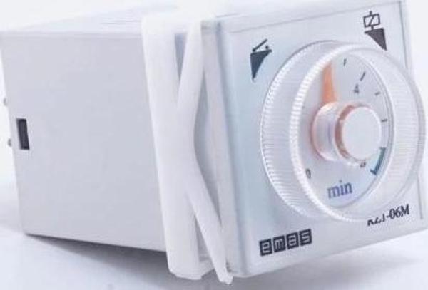 emas RZ1A2C12S-2 RZ1 Serisi 8 Pin'li 24VAC/DC 1CO+1NO 5A (rezistif) 0,1sn-12sn Analog Zaman Elektron - Image 1