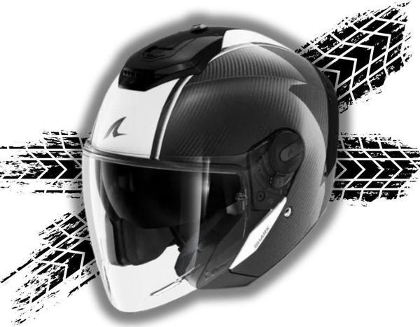 Shark Rs Jet Carbon Skın Açık Kask - Image 1