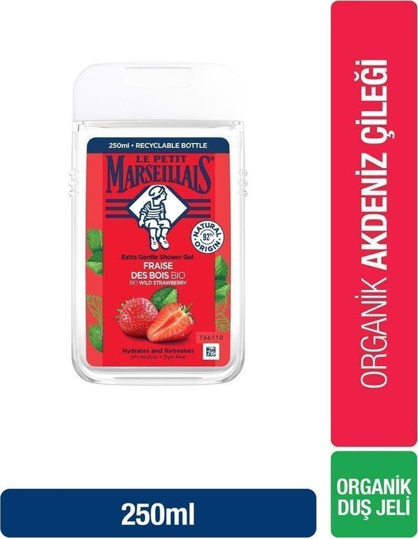 Le Petit Marseillais Akdeniz Çileği Duş Jeli 250 Ml - Image 1