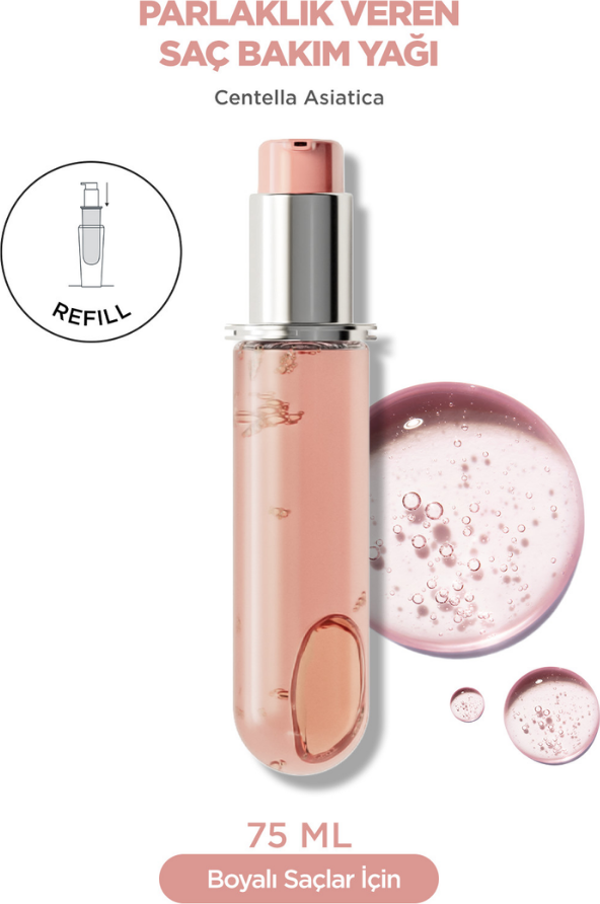 Kerastase Chroma Absolu L'Huile Chroma Eclat Boyalı Saçlar İçin Yedek Şişe Bakım Yağı 75 ml - Image 1