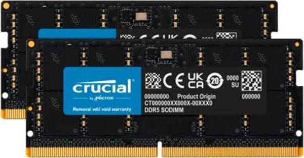 Crucial NTB 96GB (2x48GB) 5600MHz DDR5 CT2K48G56C46S5 - Image 1