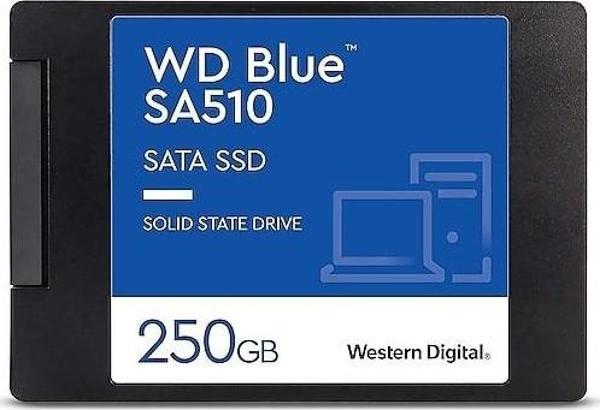 WD Blue SA510 250GB 2.5" Sata WDS250G3B0A SSD - Image 1