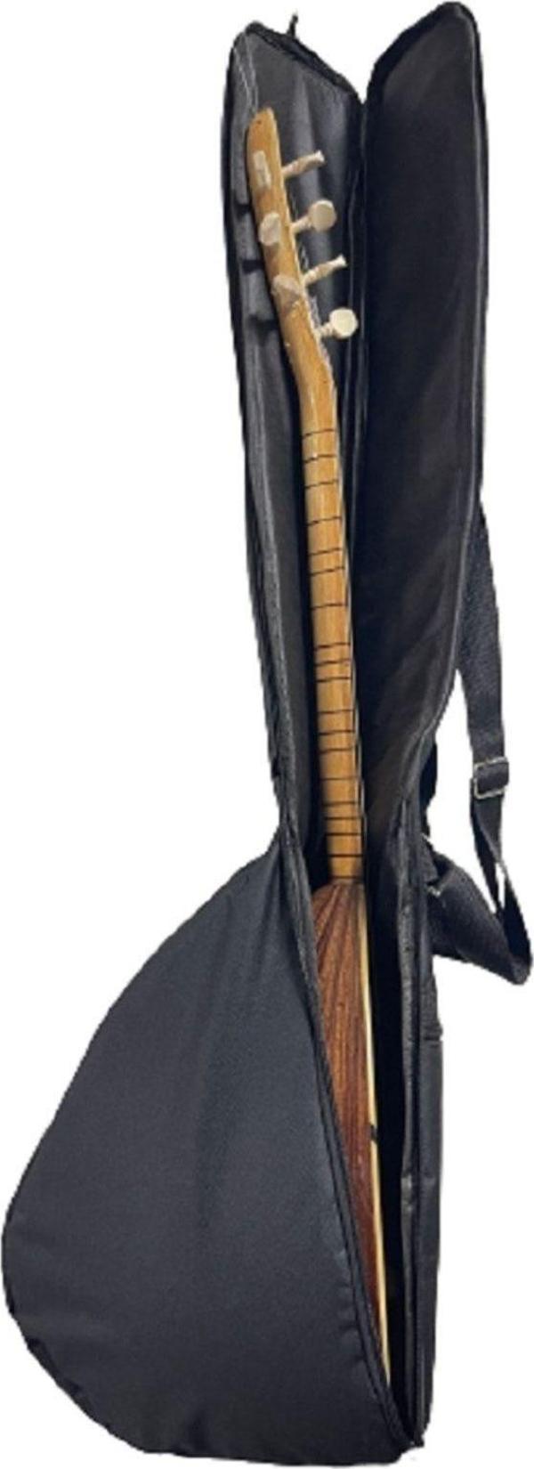 Bade Bağlama Kılıfı Kısa Sap Kalın Softcase (Gigbag) Mat Kumaş - Image 1