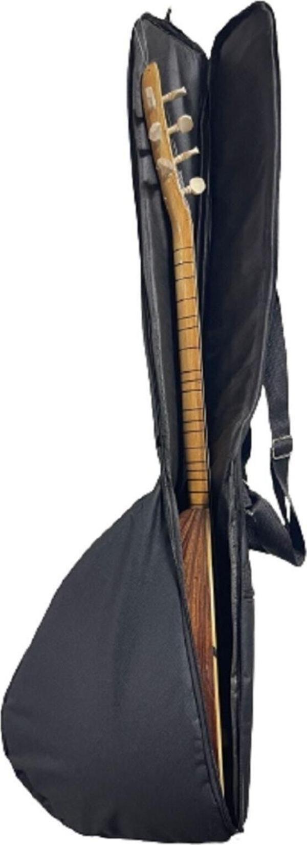 Bade Bağlama Kılıfı Uzun Sap Kalın Softcase (Gigbag) Mat Kumaş - Image 1